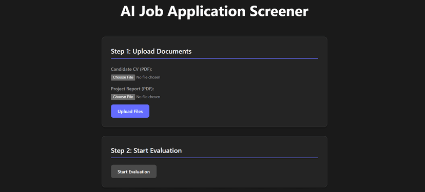 AI Job Application Screener